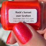 Rock's Sunset over Grafton (FB Custom)