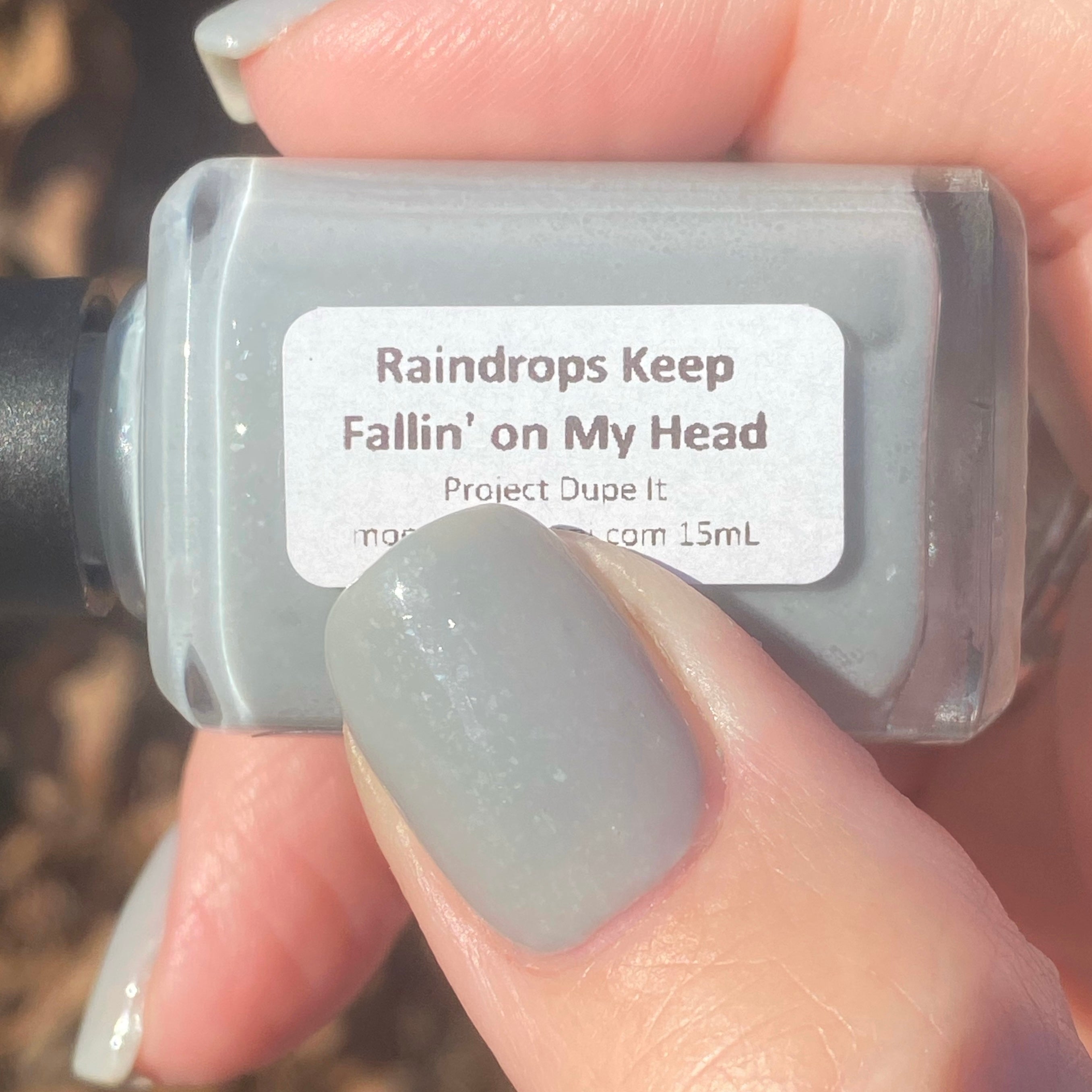 Raindrops Keep Fallin’ on My Head